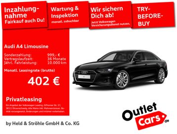 Audi A4 Limousine 50 TDI qu 18 AHK LED NAVI SD STANDH