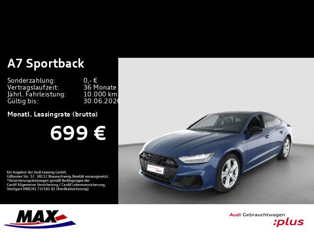 A7 Sportback 45 TDI QUAT S LINE MATRIX+PANO+KAM+