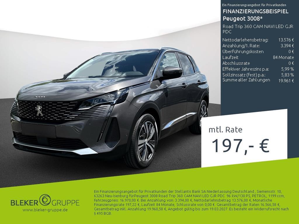 Peugeot 3008 Road Trip 360 CAM NAVI LED GJR PDC