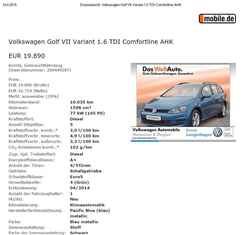 Volkswagen Golf