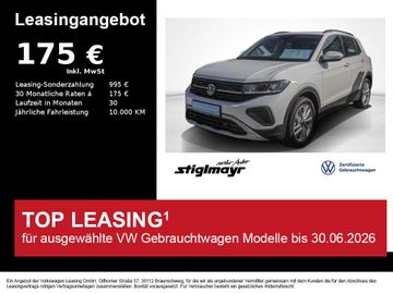 Volkswagen Leasingangebot: Volkswagen T-Cross Life 1.0 TSI SITZHEIZUNG+NAVI+PDC+KLIMA