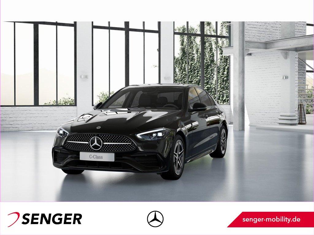 Mercedes-Benz C 200 AMG Night Burmester Schiebedach Distr. AHK