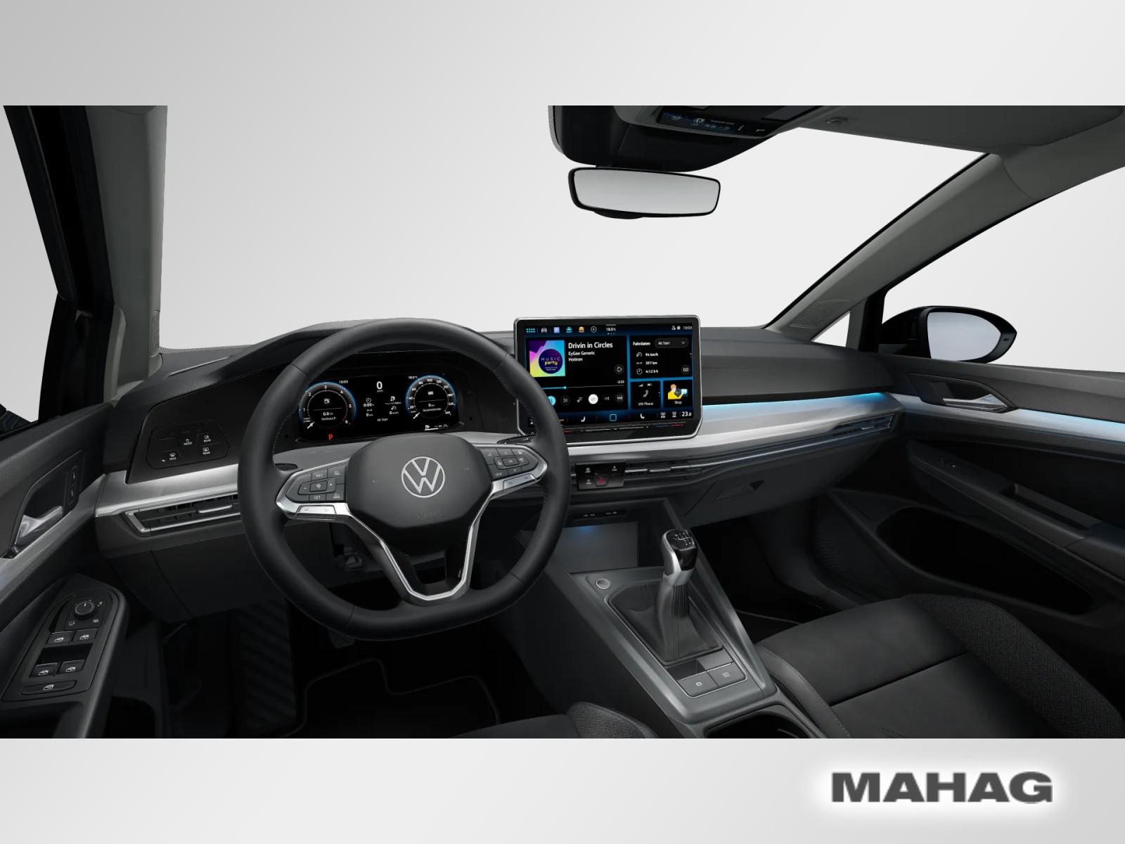 Volkswagen Golf VIII Life 1.5 TSI LED Sitzhz ParkAssist Rea, миниатюра 12