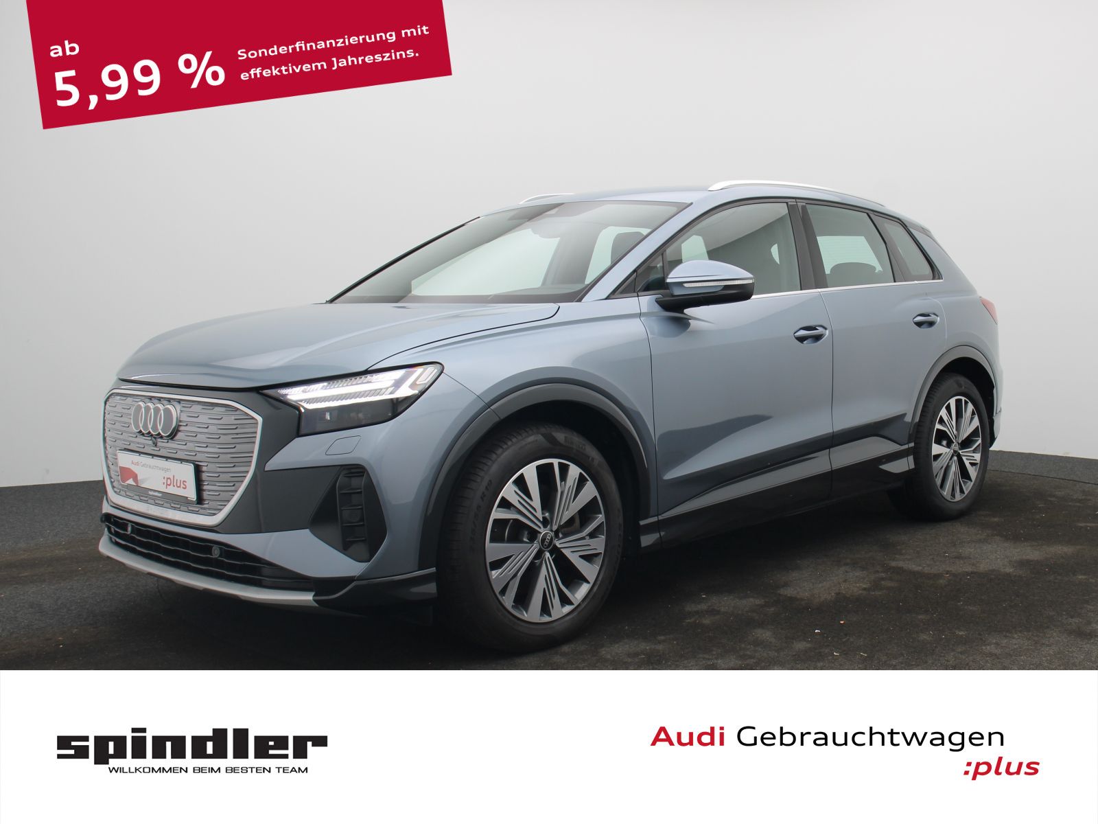 Audi Q4 e-tron 40 advanced / AR-HuD, Matrix, MMI-Navi