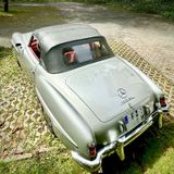 Mercedes-Benz SL Roadster,  Leder neu, TÜV neu, top gepflegt - Mercedes-Benz 190 in Frankfurt (Main)