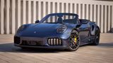 Porsche 992 (911) Turbo S Cabrio | PTS nachtblaumetallic - Porsche New cars: 911 Turbo