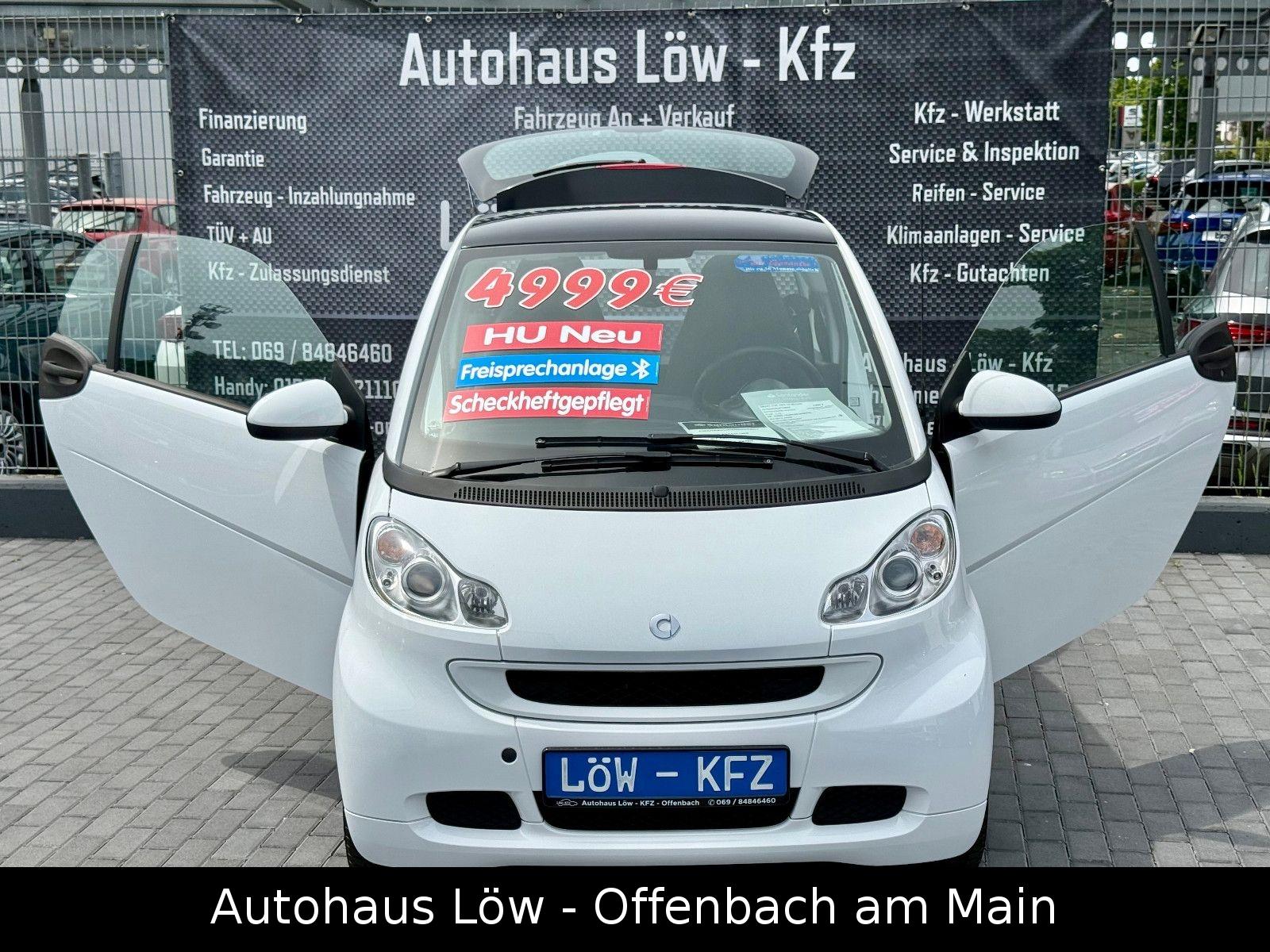 Smart ForTwo mhd passion TÜV NEU SCHECKHEFT ALLWETTER