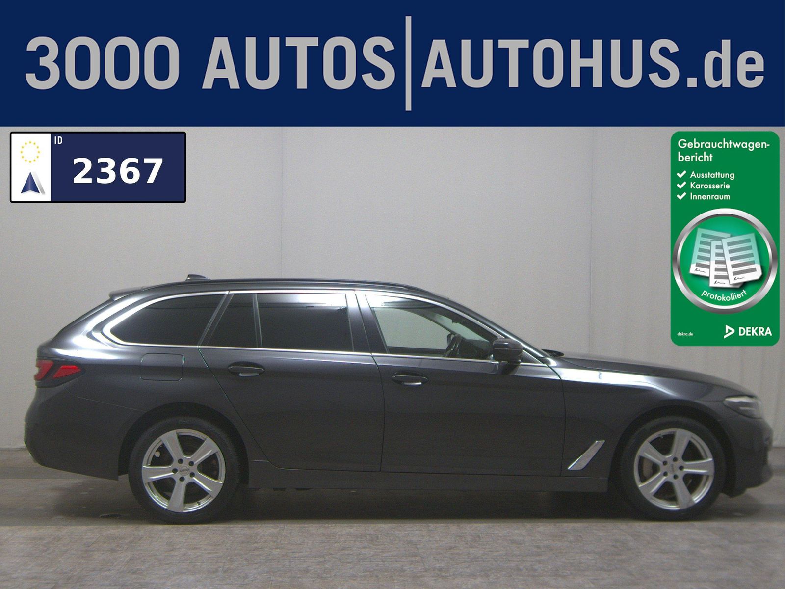 BMW 530e Touring Leder Navi LED LC-Pro AHK ACC Shz