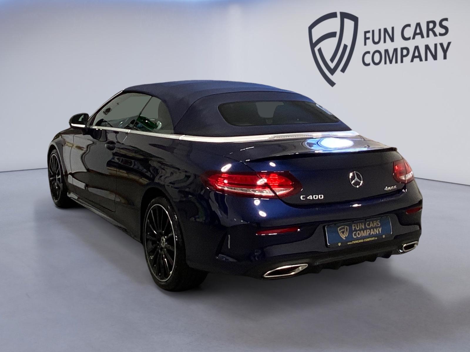 Mercedes-Benz C400 Cabrio AMG LINE HuD STZBLFT BURMESTE NACKHZ