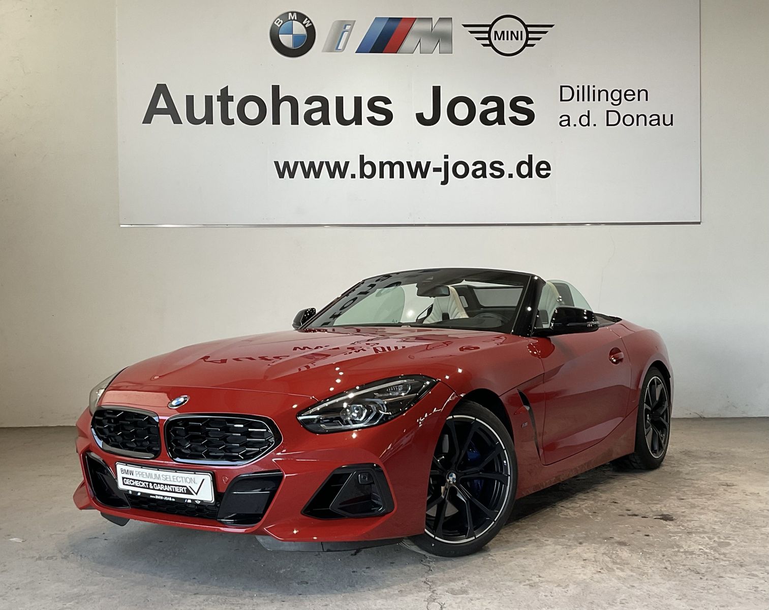 Fahrzeugeinzelansicht 4 Fahrzeugabbildung BMW Z4 M40i |Windschutz |Head-Up Display |Sportsitze