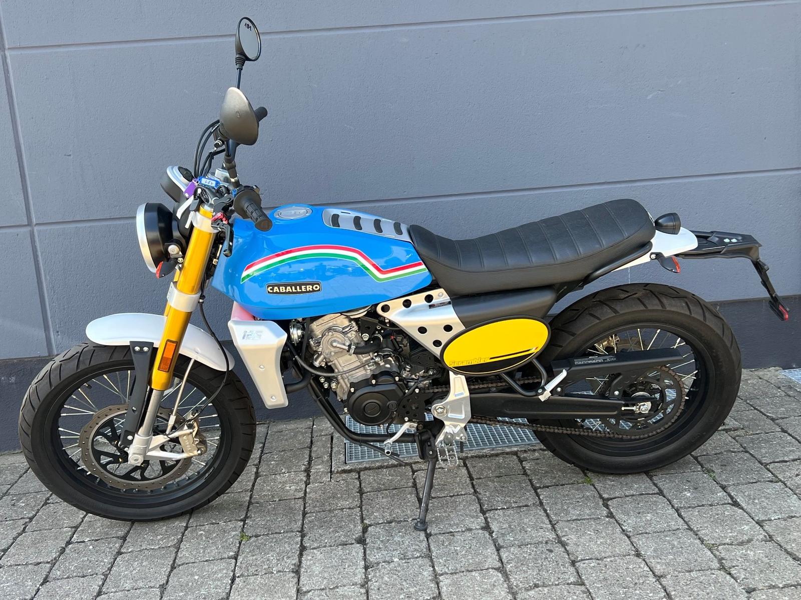 Fantic Caballero Scrambler 125 inkl. Tieferlegung