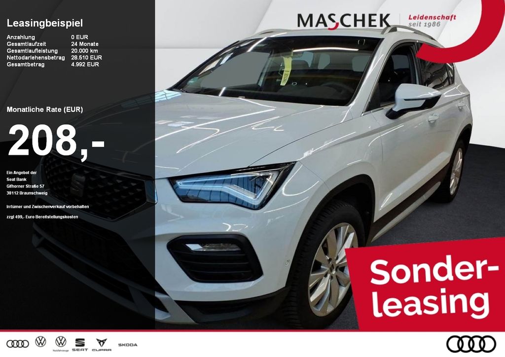 Seat Ateca Xperience Sonderleasing 1.5 TSI DSG Navi S