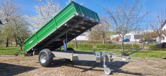 Andere 6,0T hydraulischer 3-Seiten Kipper, Traktor, Auf