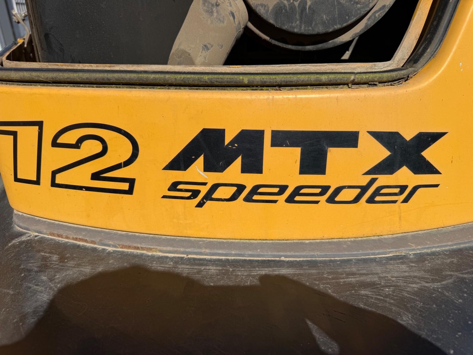 MECALAC 12 MTX  Top Top Maschine Speeder