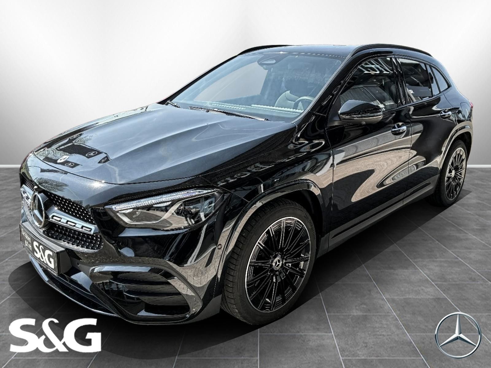 MERCEDES-BENZ GLA 220 4M AMG M-LED+AHK+360°+Night+20+Sitzh.