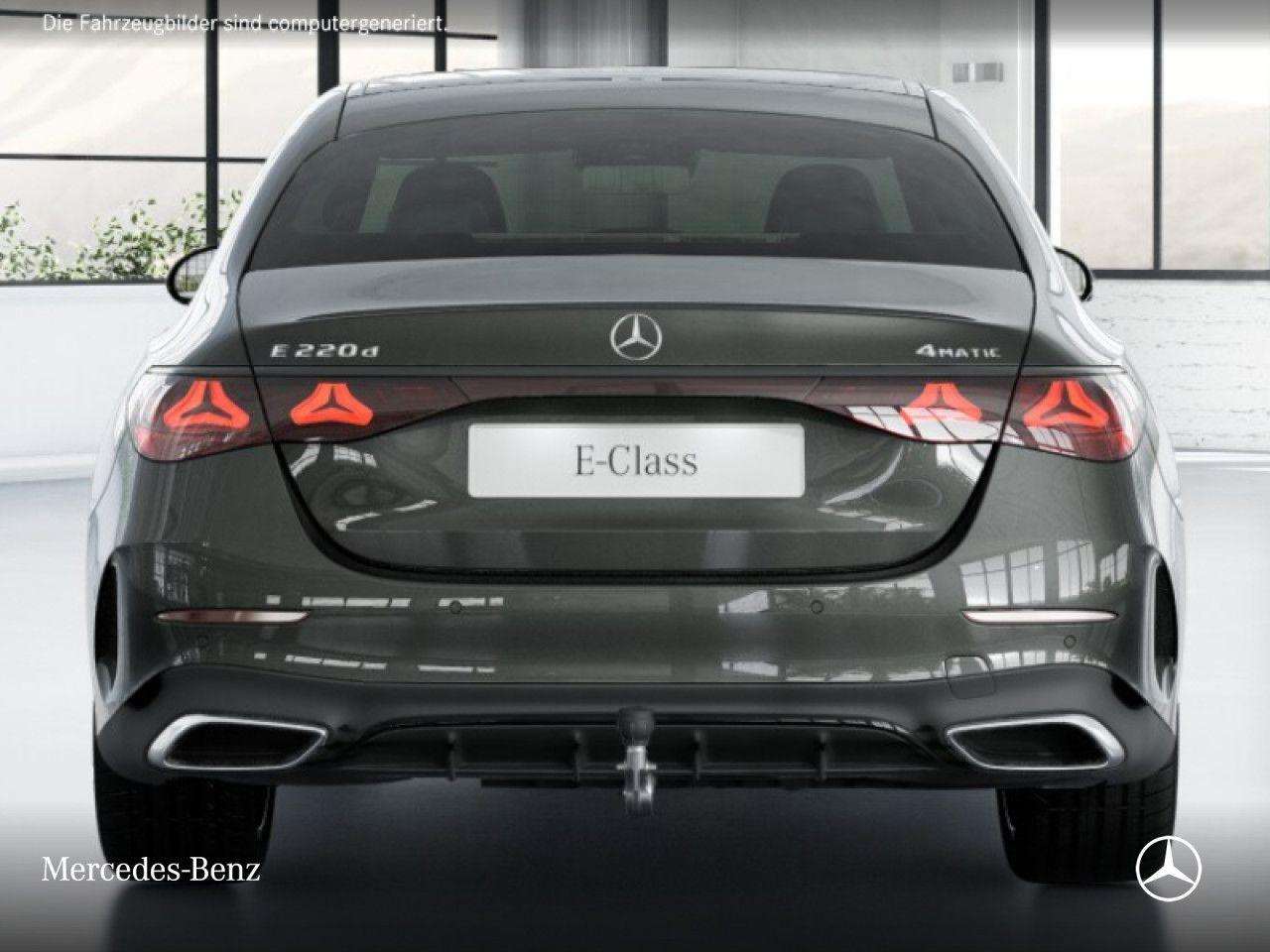 Mercedes-Benz E 220 d 4M AMG Fahrass 360° Pano Distr. AHK PTS