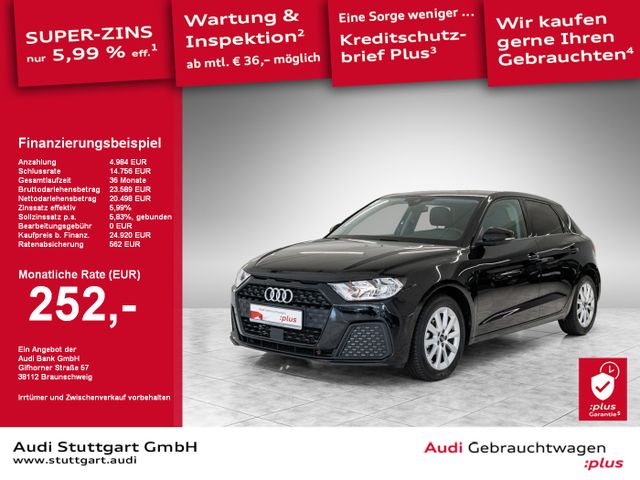 Audi A1 Sportback 25 TFSI S tronic SHZ Navi PDC LED