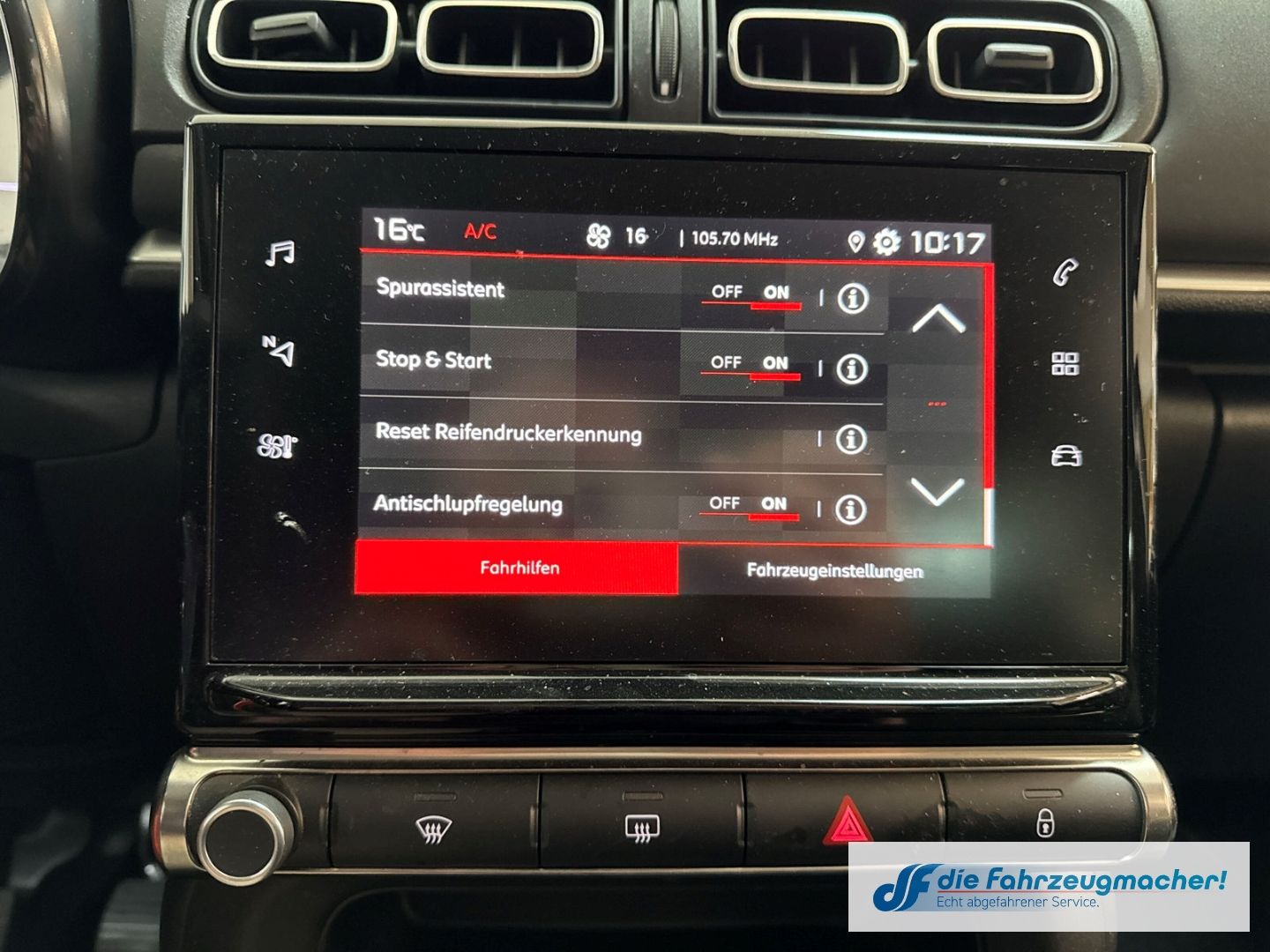 Fahrzeugabbildung Citroën C3 C-Series LED Klimaautom DAB SHZ Spurhalteass.