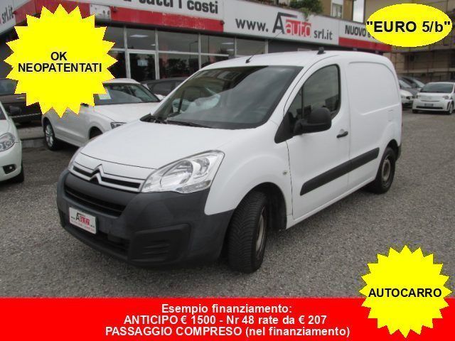 Citroën CITROEN Berlingo 1.6 HDi FAP Van 3 POSTI Club -O