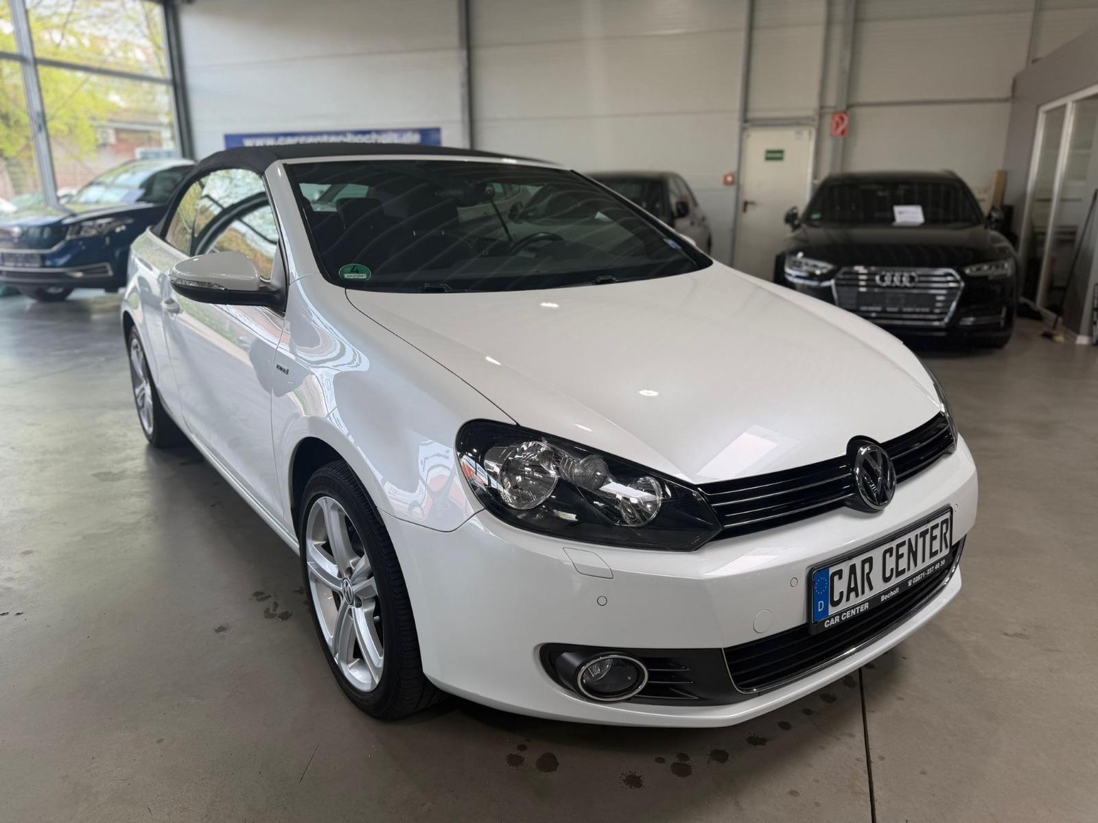 Volkswagen Golf VI Cabriolet Basis PDC|AHK|8xAlu|SHZ|2.Hand