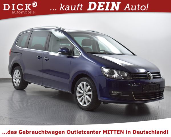 VW Sharan 1.4 TSI DSG Highl PANOR+LEDER+DYNAUD+AHK+