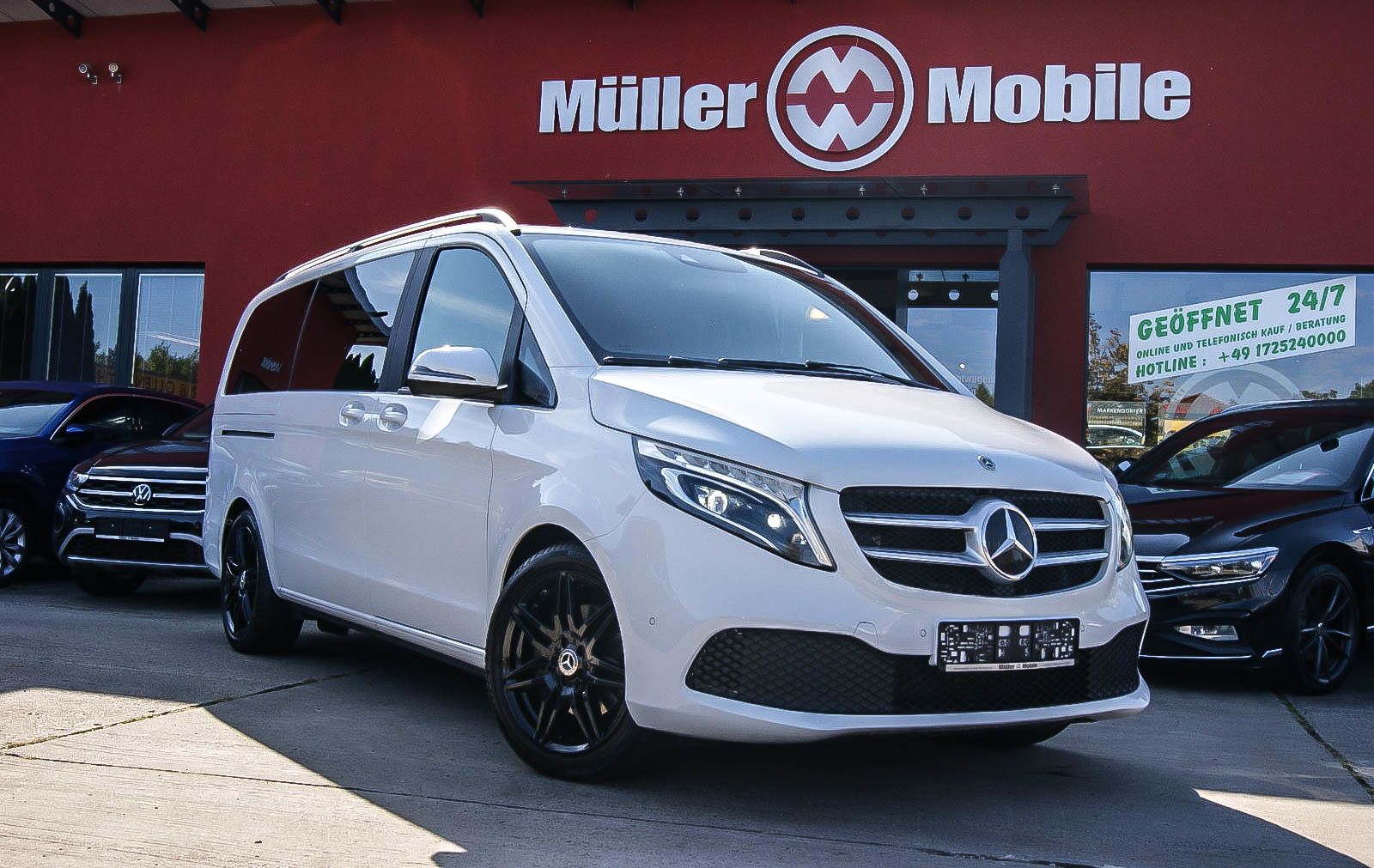 Fahrzeugabbildung Mercedes-Benz V 250 d EDITION AMG MBUX 7-SITZE IQ-LED KAMERA