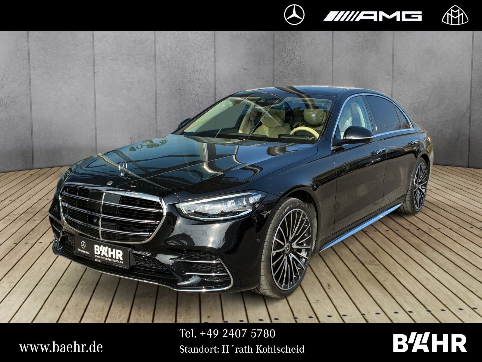 MERCEDES-BENZ S 580 4M lang AMG/Chauffeur/Burmester3D/Pano/360