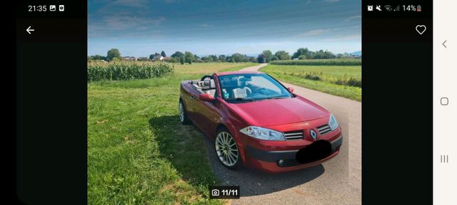 Renault Megane Cabrio 2,0 Turbo 163PS