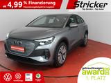 Audi Q4 e-tron Sportback 40 299,-ohne Anzahlung Pano - silberne Audi Q4 e-tron