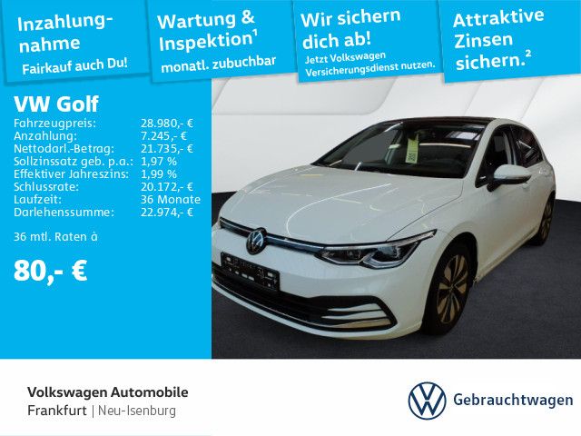 Volkswagen Golf VIII 2.0 TDI DSG MOVE Navi RearView LEDPlus