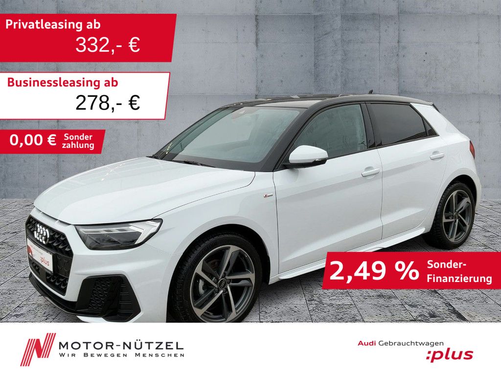 A1 Sportback 25 TFSI S-TR S-LINE LED+PDC+GRA+SHZ