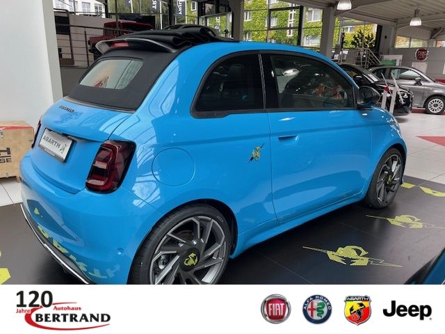 Abarth 500C E Cabrio Sondermodell Scorpionissima Blau S