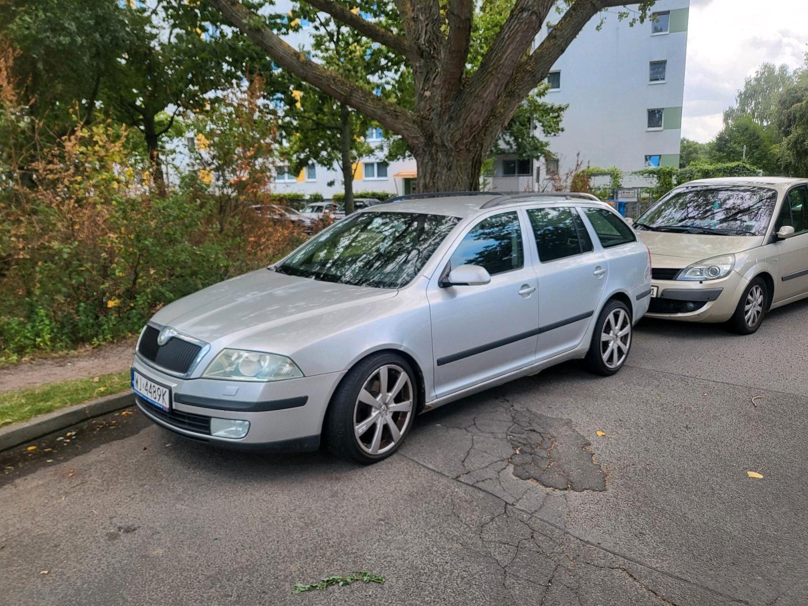 Skoda Octavia 2006 — rear view