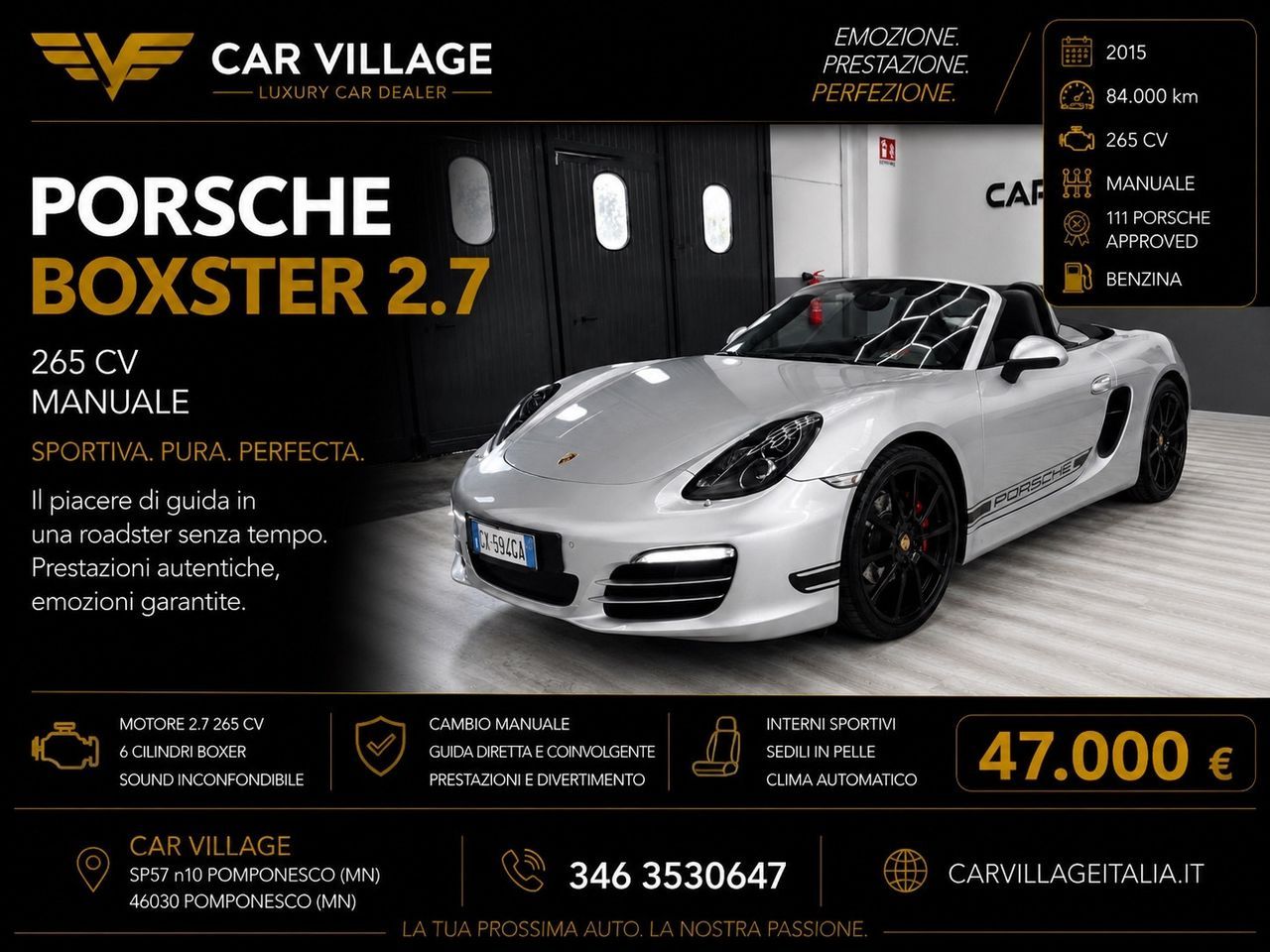 PORSCHE Boxster