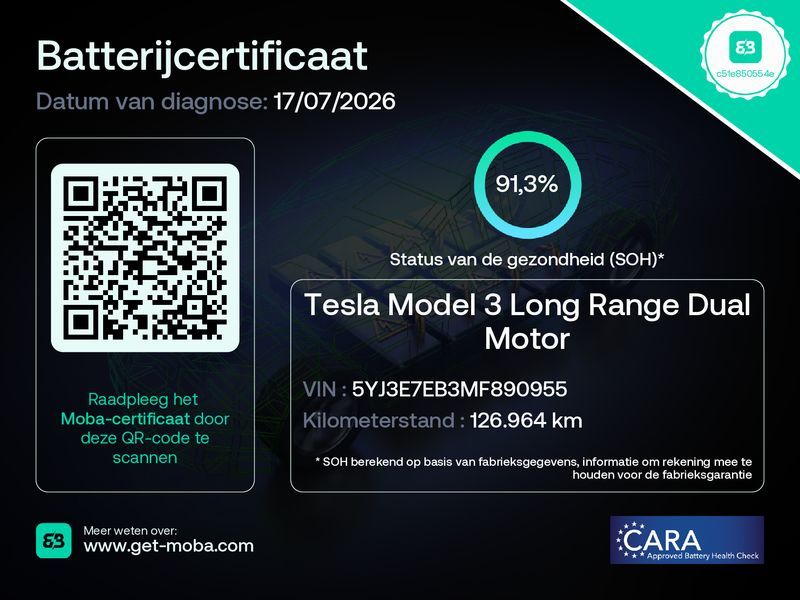 Tesla Model 3 Long-Range AWD 351pk 75 kWh FACELIFT 91, imagem 2