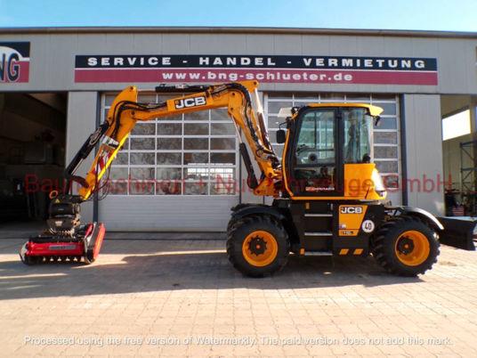 JCB Hydradig 110W Joysticklenkung Demo