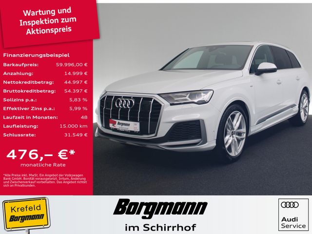 Audi Q7 55 TFSI quattro S line AHK PANO LED B&O ACC