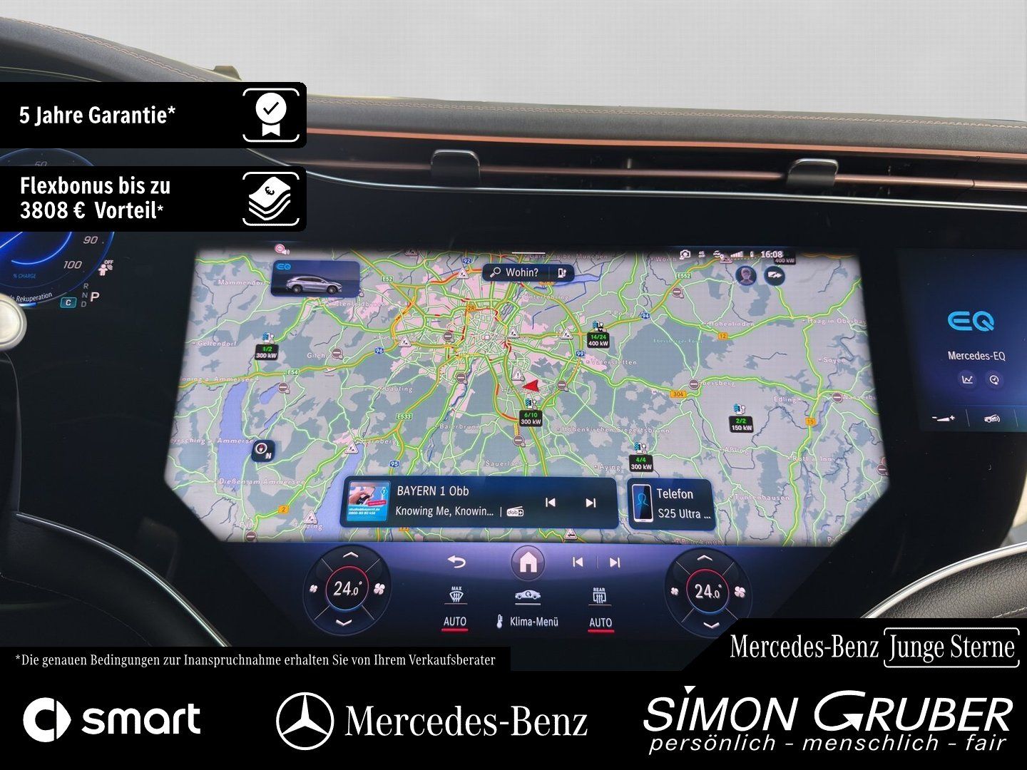 Fahrzeugabbildung Mercedes-Benz EQS 580 4M SUV AMG Premium+ Massage AHK 7 Sitze