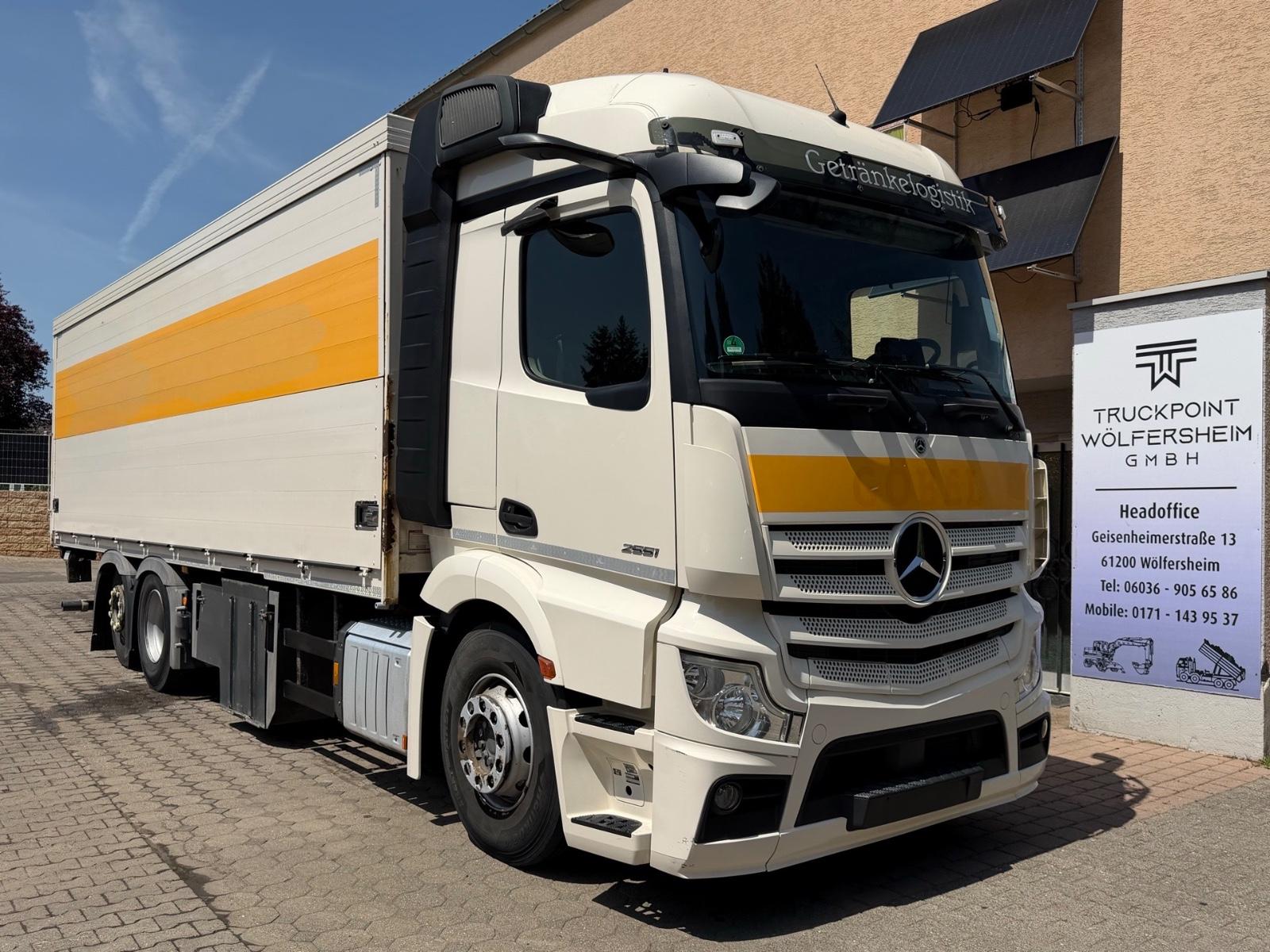 Mercedes-Benz Actros 2551/Lift-Achse/Retarder/AHK/LBW