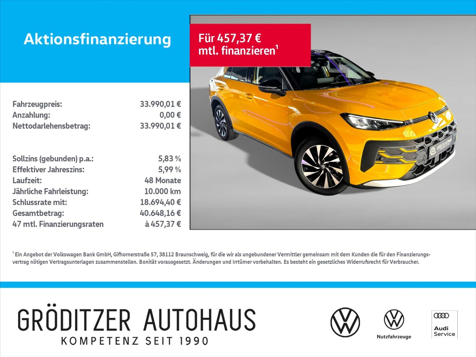 Volkswagen T-Roc 1.5 eTSI Life ACC|LED