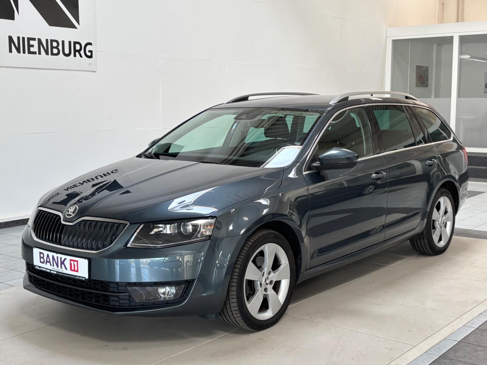 Skoda Octavia 2.0 TDI,Automatik,Scheckheft,Teilleder