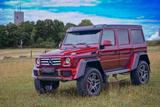 Mercedes-Benz G 500 4x4² AMG Carbon Brabus Trittbrett designo - mit Benzin-Antrieb: Rot, Vollleder