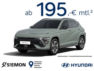 Hyundai Leasing Angebot: Hyundai Kona 138PS   N-Line   Automatik  Individuell