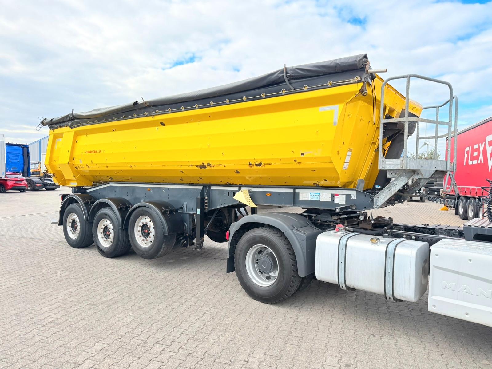 Schwarzmüller SK-Serie*30m³*39t*Hardox*Lift*ALCOA*Bremsen neu!
