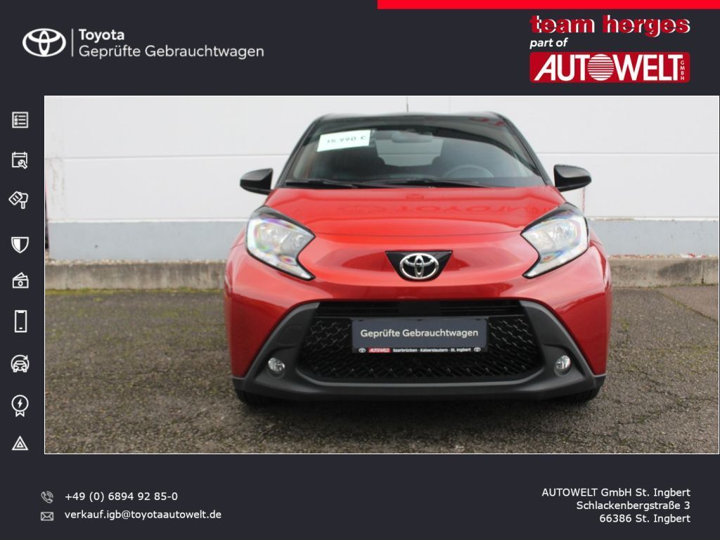 Fahrzeugabbildung Toyota Aygo X Team D