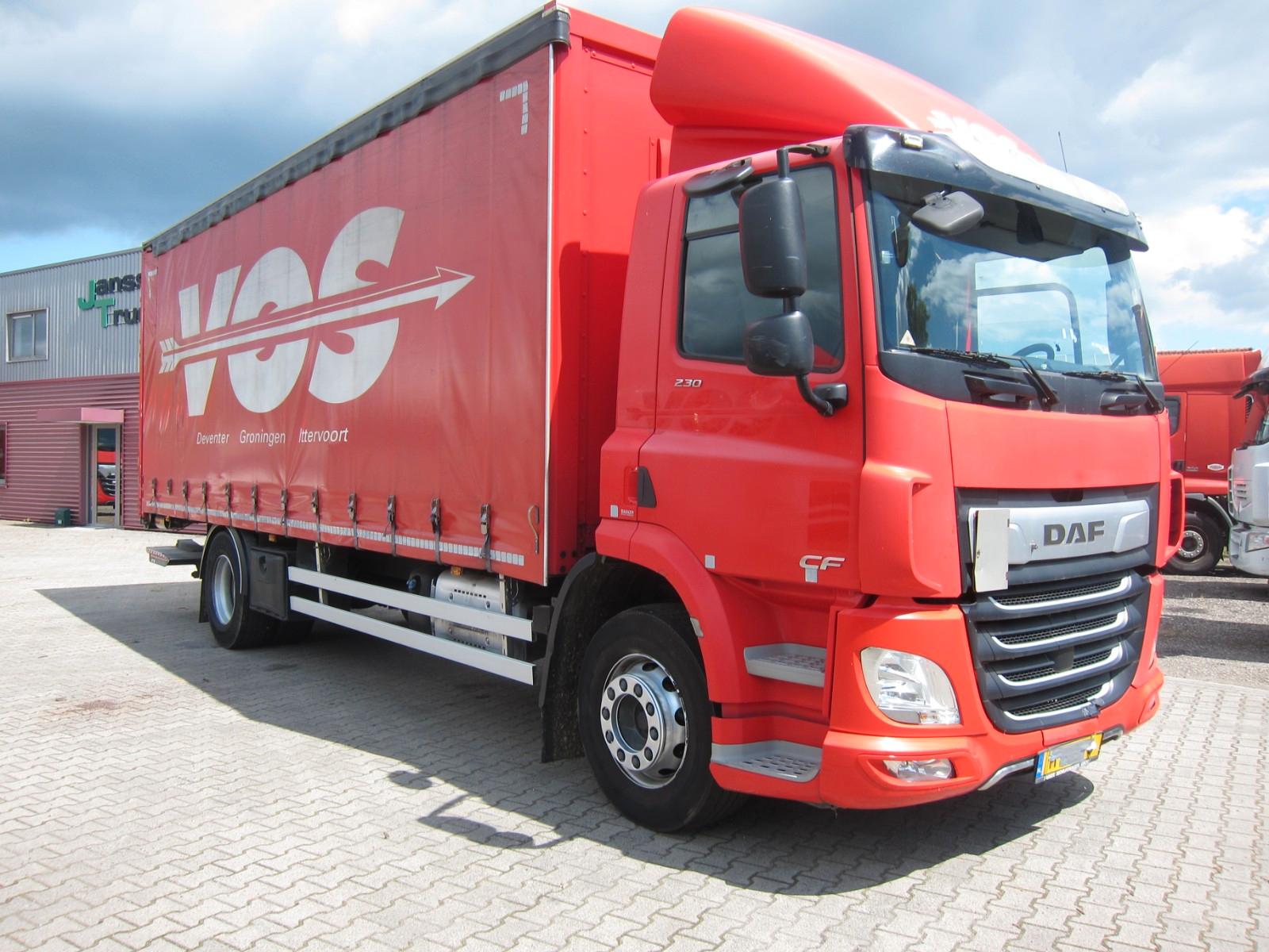 DAF CF 230 19T Schiebeplane LBW Portalturen