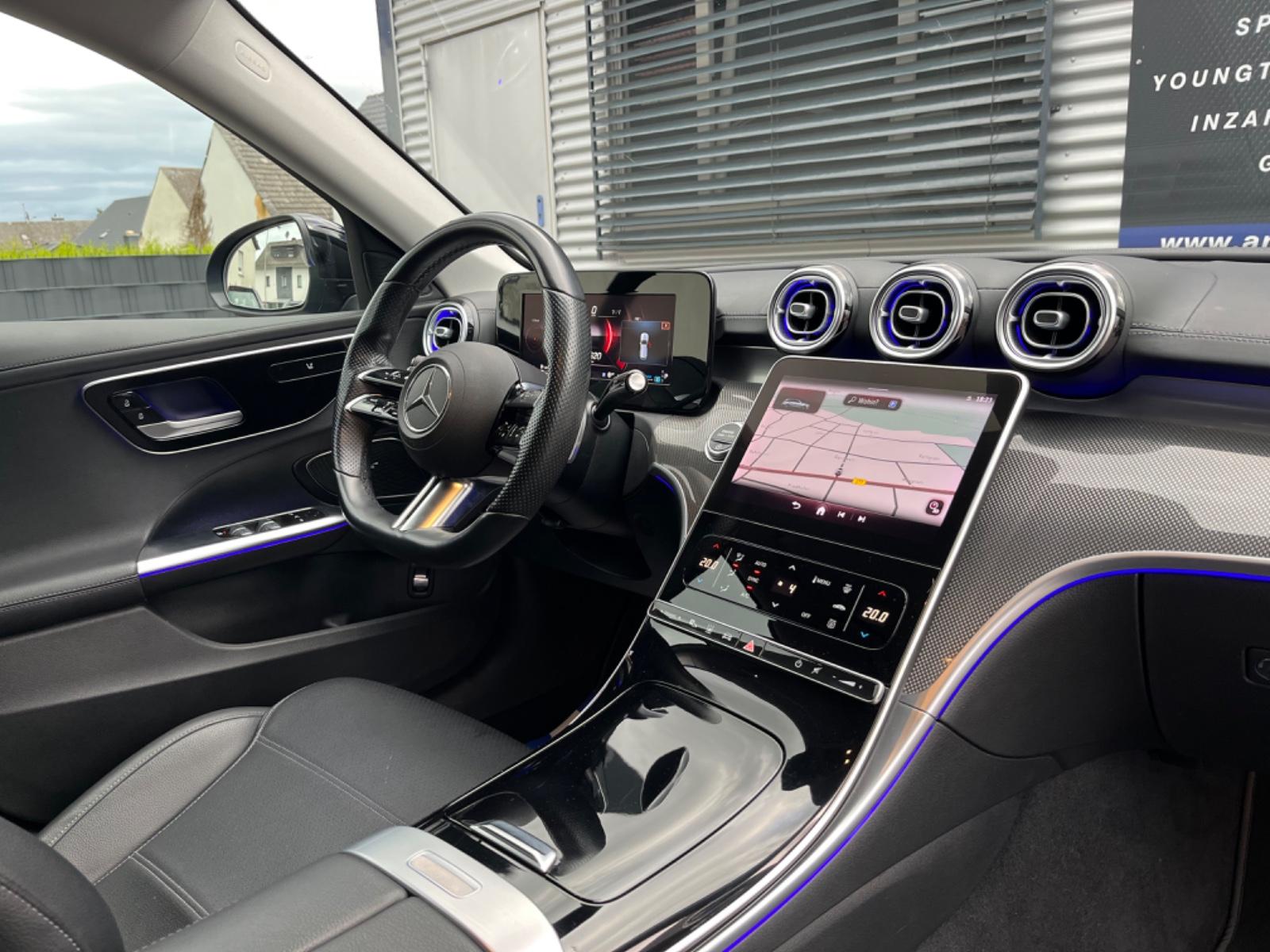 Mercedes-Benz C-Class AMG Line + Night*CARBON*AHK*MASSAGE*STANDH, миниатюра 12