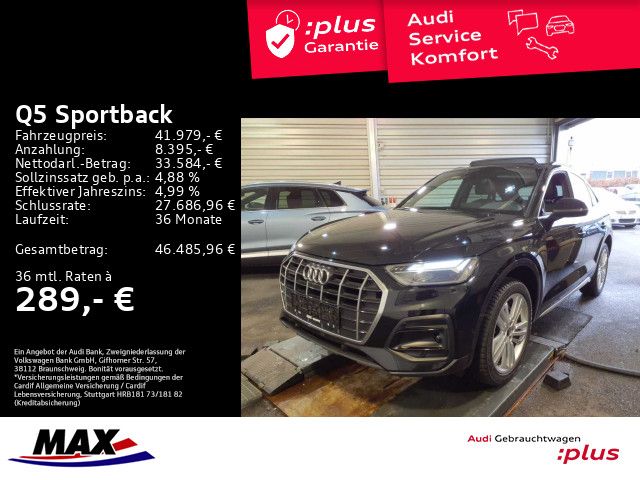 Q5 Sportback 50 TDI QUATT LED+AHK+PANO+MMI NAVI+