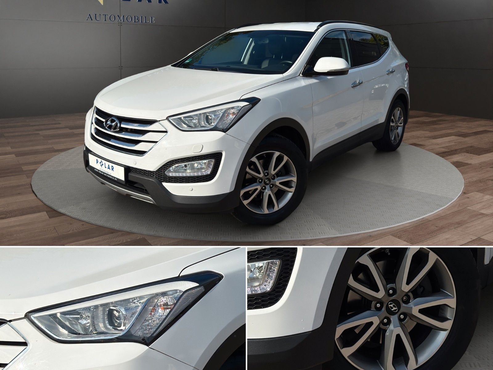 Fahrzeugabbildung Hyundai Santa Fe 2WD*AHK*Kamera*Xenon*Vollleder*Tempomat