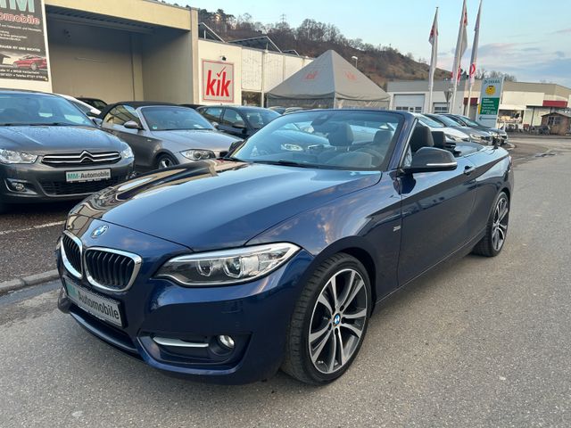 BMW 228 i Cabrio Sport Line